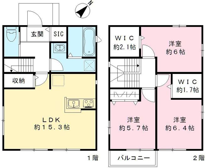 【間取り】 | 桶川神明戸建て