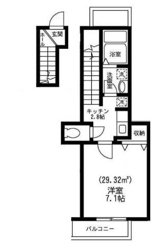メゾン・ル・ヴァンの間取り|間取りです。