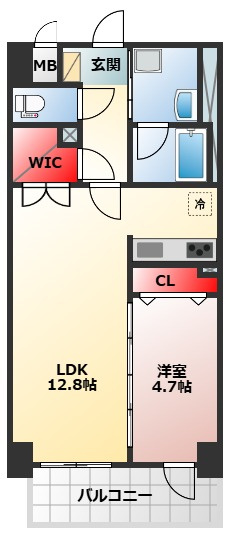 【間取り】 | ラ・グレース