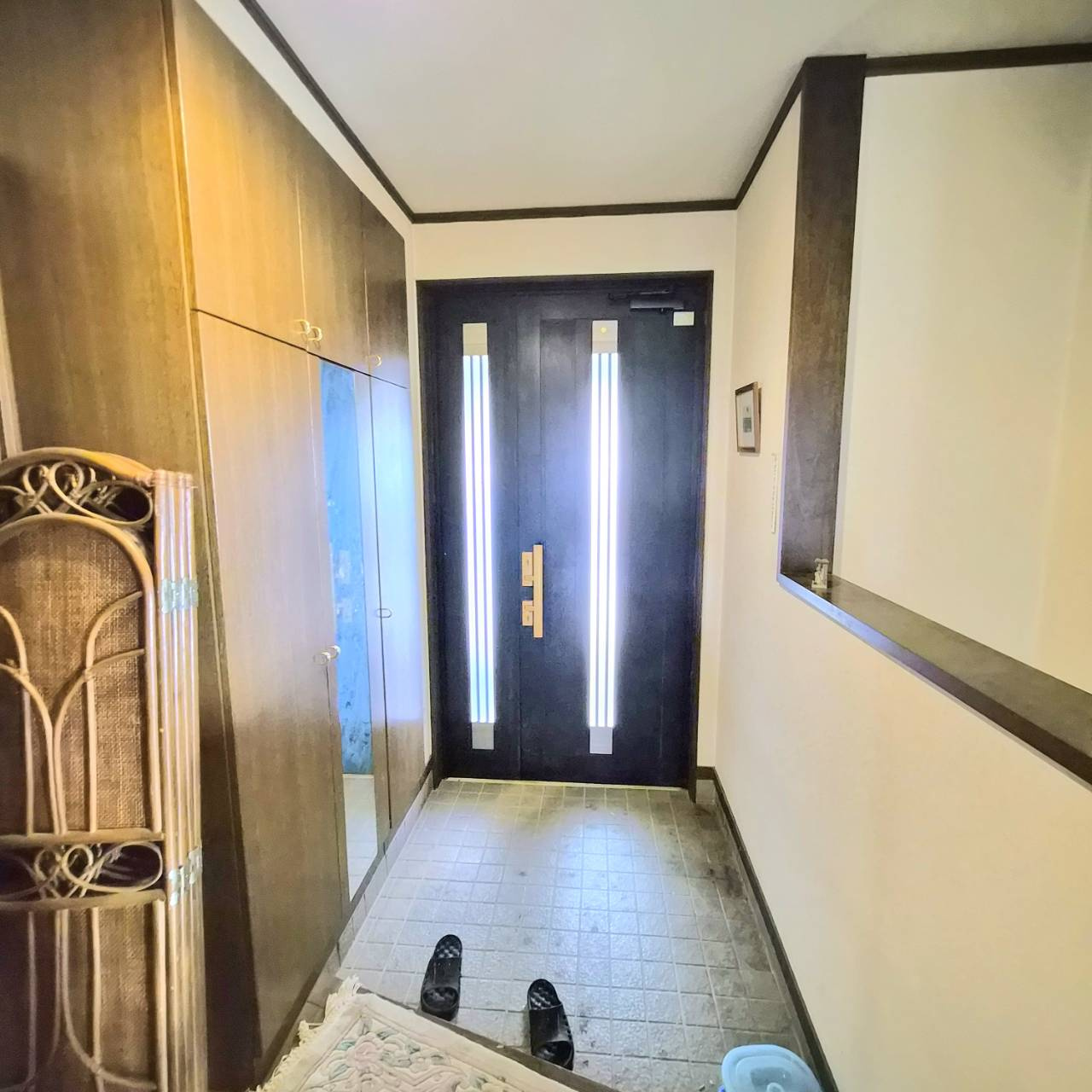 高崎市新保町477-1の玄関