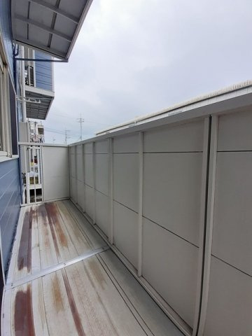 ハイムあすなろＡのバルコニー