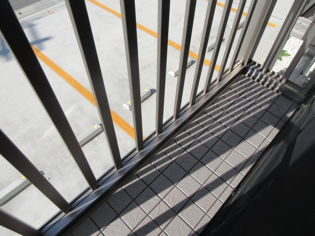 flat大村Ⅲのバルコニー