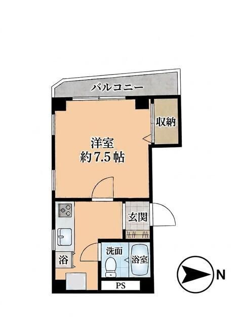 ジョイフルＩＴＯの間取り