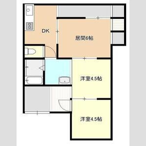 【間取り】 | 東高松1丁目戸建