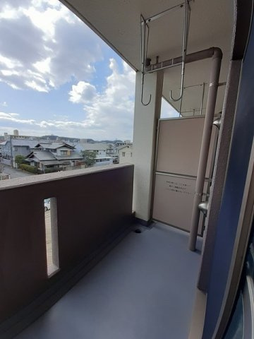 パラッツォ津島のバルコニー