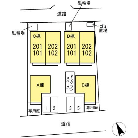 【区画図】 | アンビエンテ柴崎