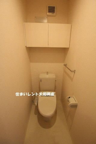 ブライトガーデン新磯野のトイレ