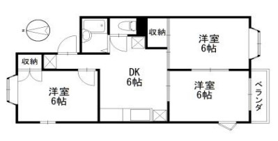 グローリィＡＯＫＩ　A棟の間取り