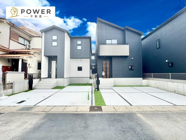 グラファーレ　尾張旭市大塚町の外観|落ち着いた色合いと上品な質感の外観は、家族の成長とともに永く愛せるデザインを実現しています。