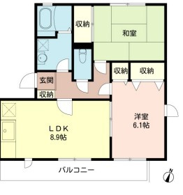 リベラ東久留米 の間取り