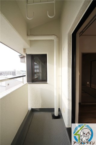 グリーンハイツ大津和のバルコニー|※類似部屋