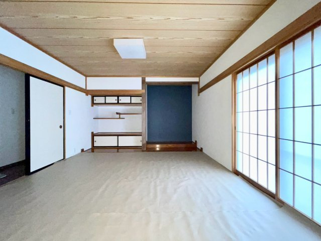 松本市大字島内の和室