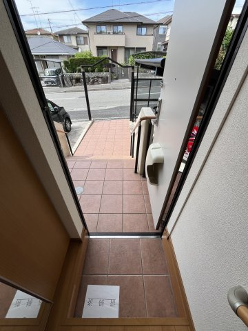 ラフィーネ緑が丘の玄関