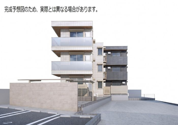(仮称)D-ROOM山田東4丁目PJの外観