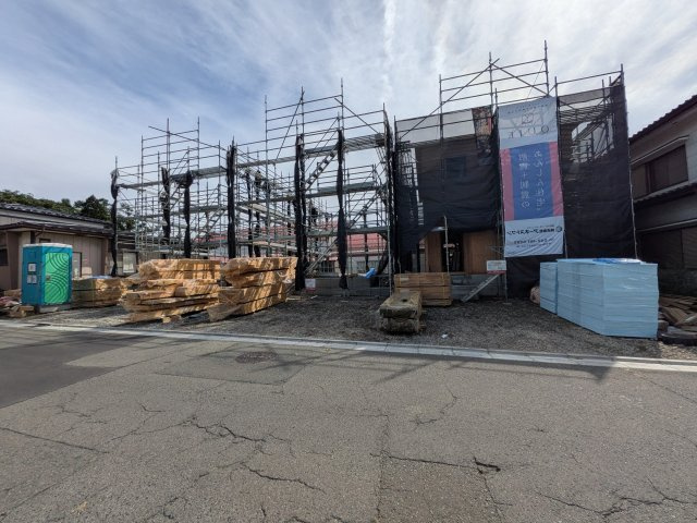 盛岡市上堂　第5の前面道路含む現地写真