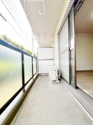 小平市小川町１丁目の賃貸マンションのバルコニー