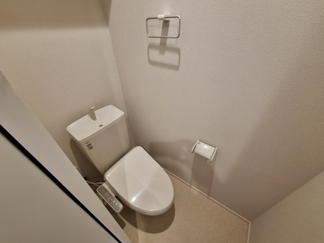 日野市日野本町２丁目の賃貸マンションのトイレ