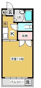 ジュエリーコートＢの間取り