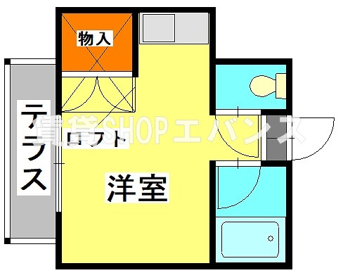 【間取り】 | サンハウス津田沼