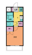 沼津市五月町一棟マンションの間取り