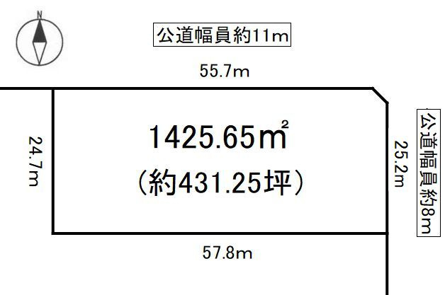 高浜市碧海町5丁目の土地図