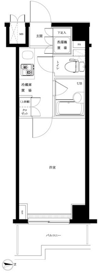 【間取り】 | ルーブル荏原中延
