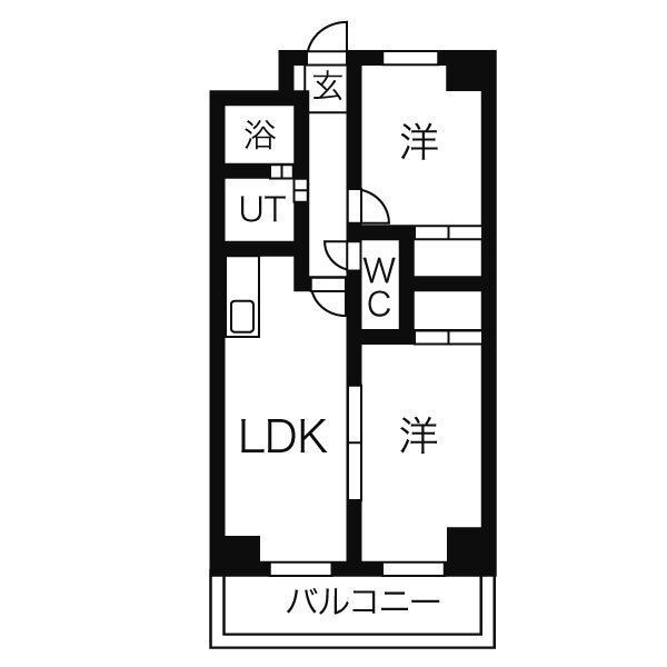 ユイマールT&Tの間取り