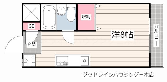 ハイツときの間取り