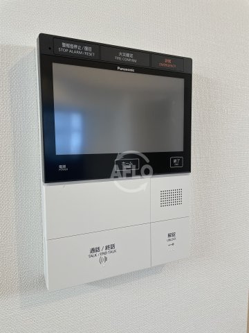 ジオエント新町のセキュリティ|ジオエント新町　モニター付きインターホン