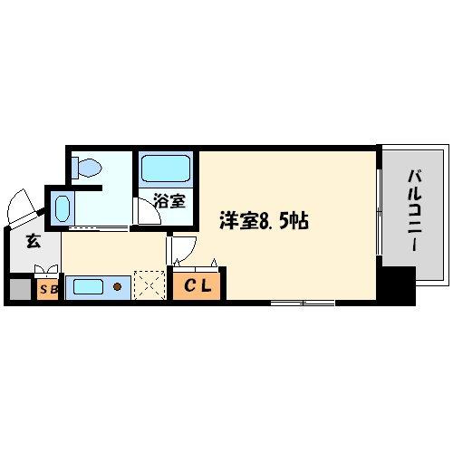 アーバンステージ安堂寺Ⅱの間取り|アーバンステージ安堂寺II 　間取り