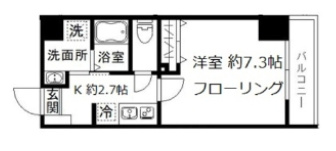 ヴィラフォレスト田端の間取り|間取りです。