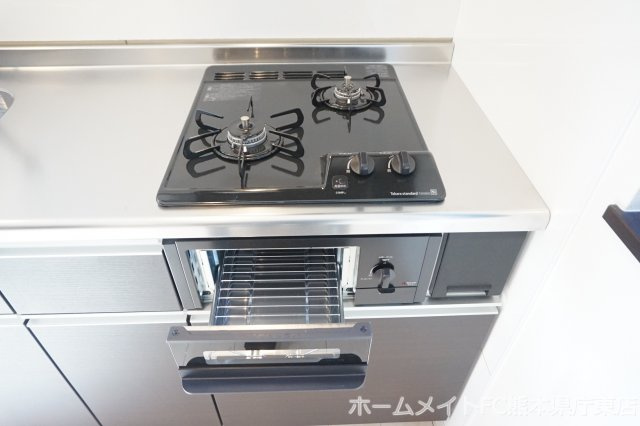 熊本市中央区新大江３丁目のアパートのキッチン