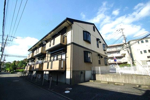 吉喜ハイツのエントランス
