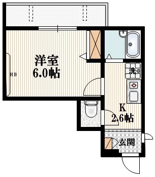 Ｒａｆｆｉｎｅ　国立の間取り|★使いやすい間取りです★