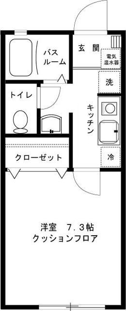 エクセルＨｏｓｈｉⅡの間取り|間取りです。