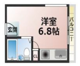 アルカディア六甲の間取り