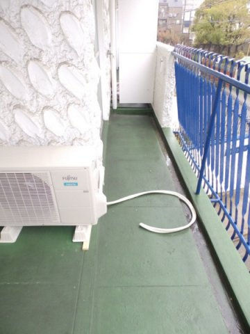 甲南本山コーポラスのバルコニー