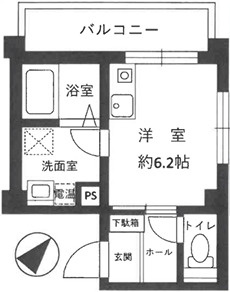 SORA住吉の間取り