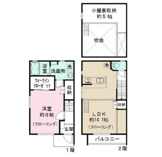 【間取り】 | ミッテルドルフ新江古田