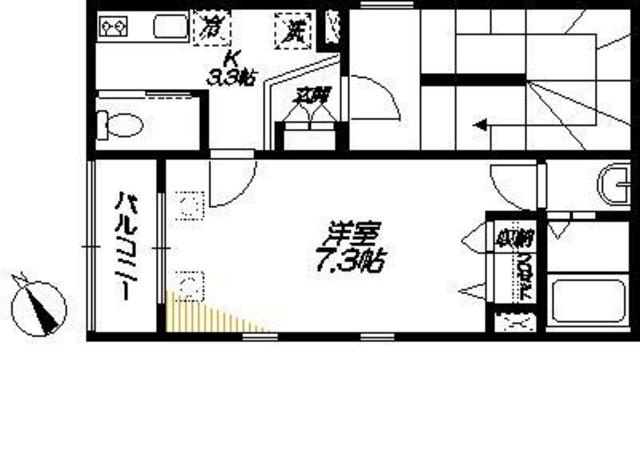 メゾン　ルミエールの間取り
