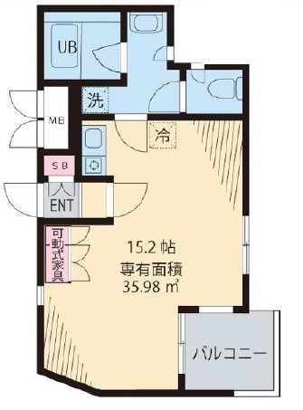 サニーサイドヒルの間取り|間取りです。
