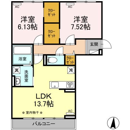 シャーレアンの間取り