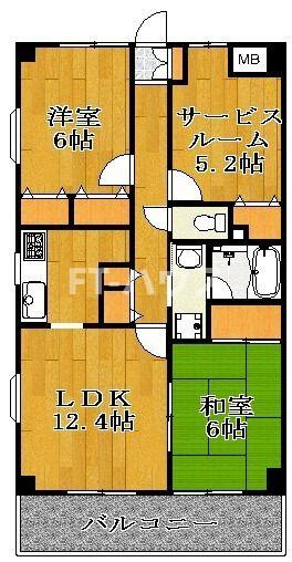 アレグリア芝山の間取り