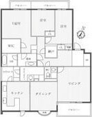 世田谷野毛レジデンスの間取り