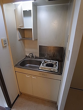 神戸市東灘区甲南町３丁目の賃貸マンションのキッチン