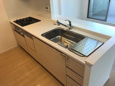 神戸市中央区北長狭通４丁目の賃貸マンションのキッチン
