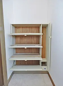 芦屋市精道町の賃貸マンションの収納