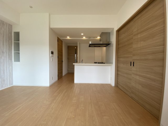 神戸市中央区下山手通５丁目の賃貸マンションの居間・リビング