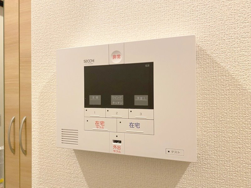 神戸市灘区六甲町５丁目のアパートのセキュリティ