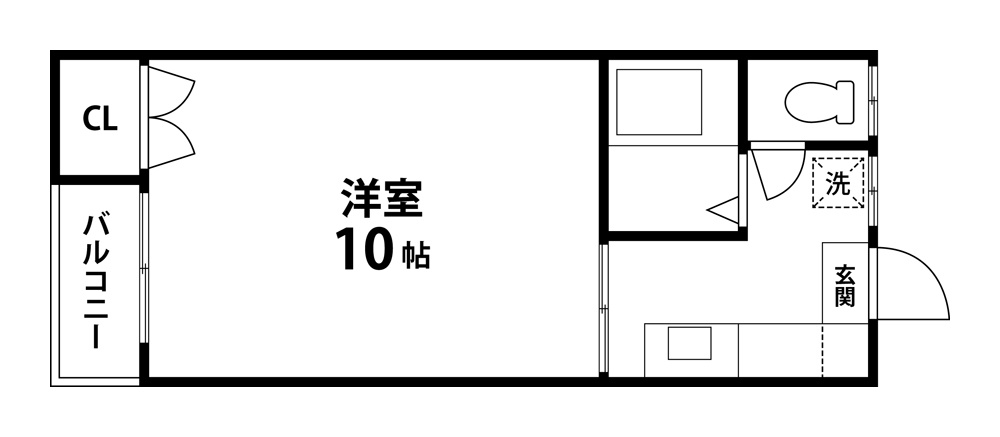 アミティ・ハウスの間取り